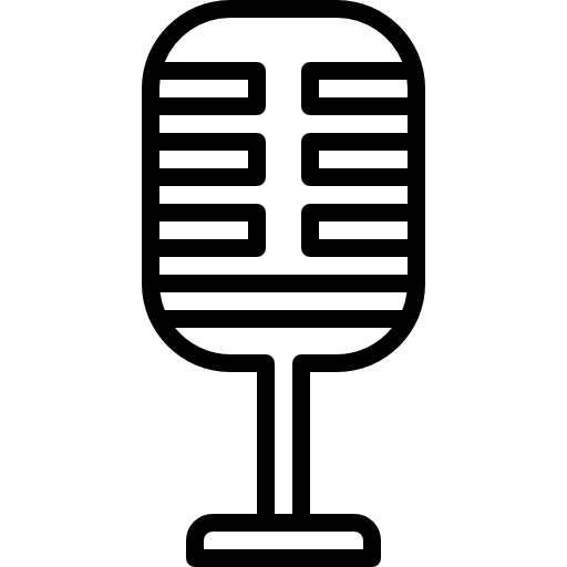 マイクロフォン kank Lineal icon