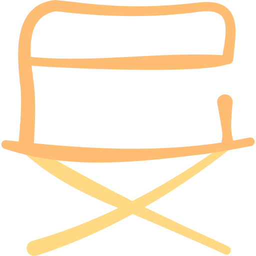 의자 Basic Hand Drawn Color icon