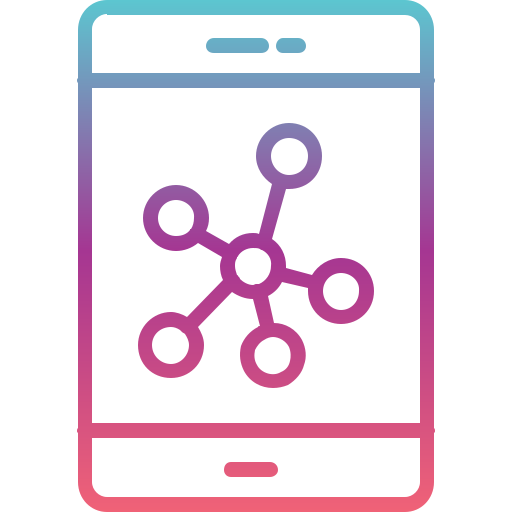 ネットワーキング Generic Gradient icon