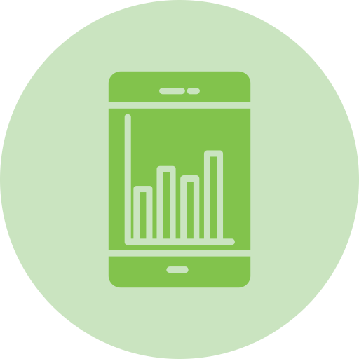 mobile analytik Generic Flat icon