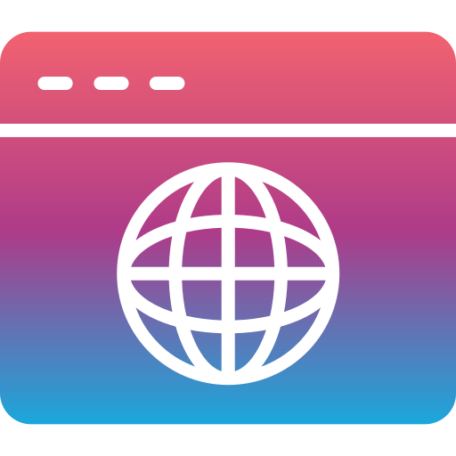 webbrowser Generic Flat Gradient icon
