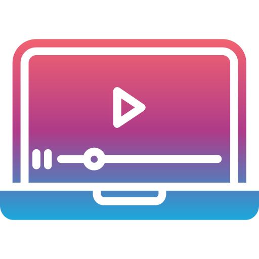 videomarketing Generic Flat Gradient icon