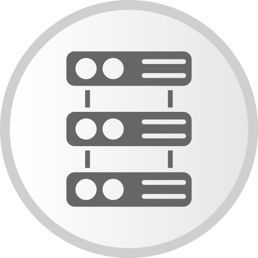 base de datos Generic Grey icono