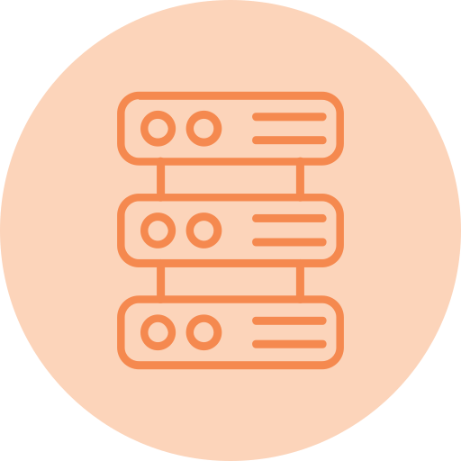base de datos Generic Flat icono