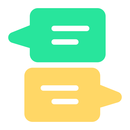 dialog Generic Flat ikona