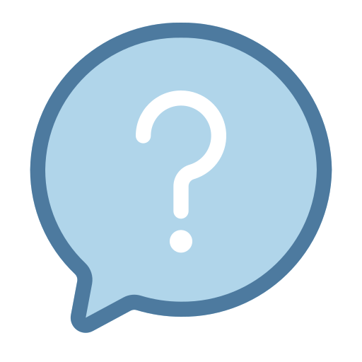 Question Generic Blue icon