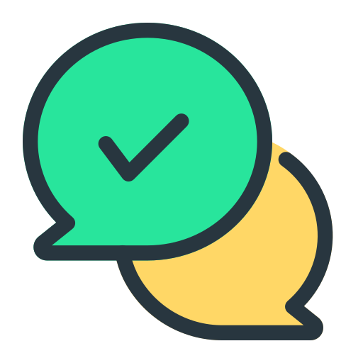 Chat Generic Outline Color icon