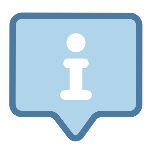 Information Generic Blue icon