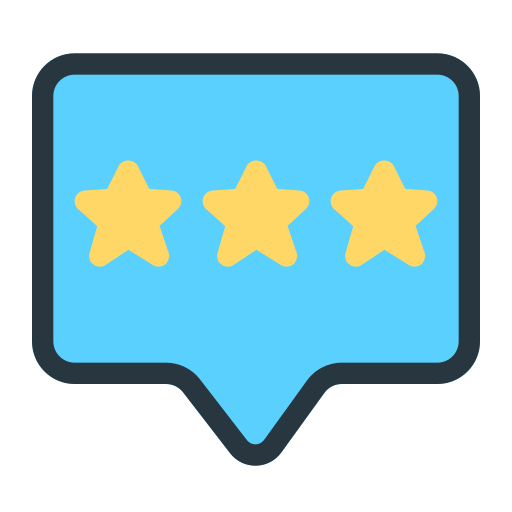 Reviews Generic Outline Color icon