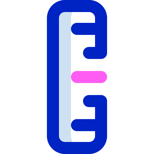 gobernante Super Basic Orbit Color icono