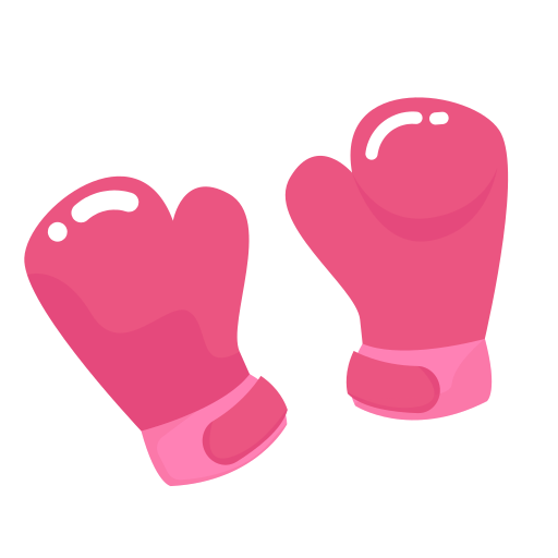 rękawice bokserskie Generic Flat ikona