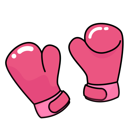 guantes de boxeo Generic Outline Color icono