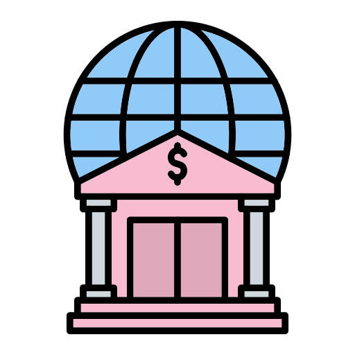 services bancaires mondiaux Generic Outline Color Icône