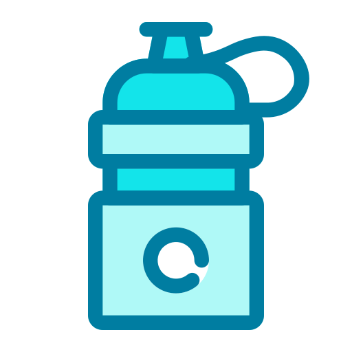 Bottle of water Generic Blue icon