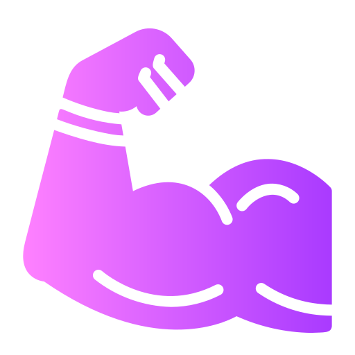 Biceps Generic Flat Gradient icon