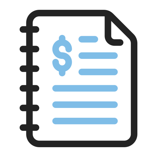 Invoices Generic Outline Color icon