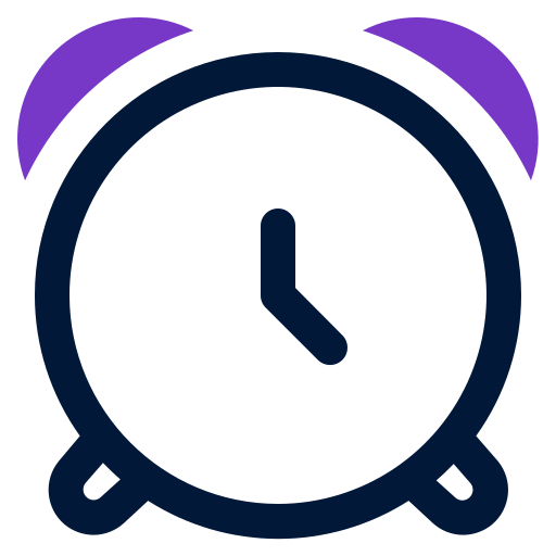 Clock Yogi Aprelliyanto Bold Duotone icon