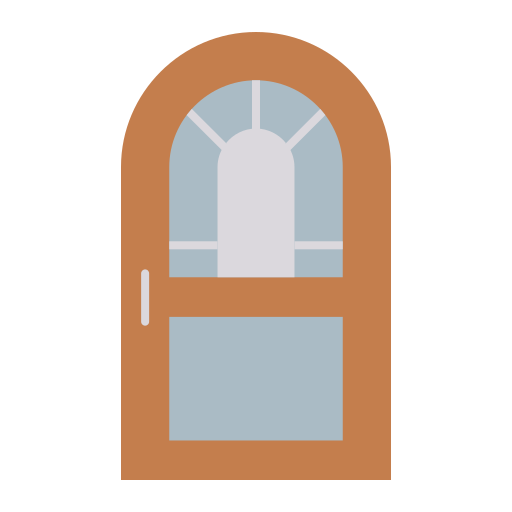 puerta Generic Flat icono