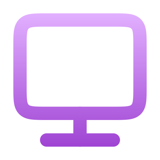 Телевизор Generic Gradient иконка