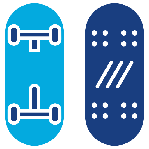 스케이트보드 Generic Blue icon