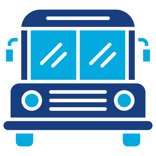 bus Generic Blue Icône