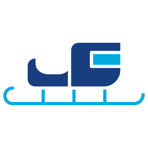 썰매 Generic Blue icon