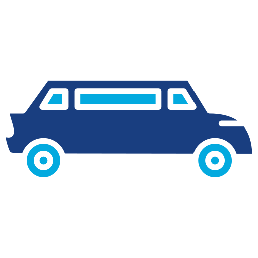 limousine Generic Blue icon