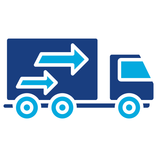 camion da carico Generic Blue icona