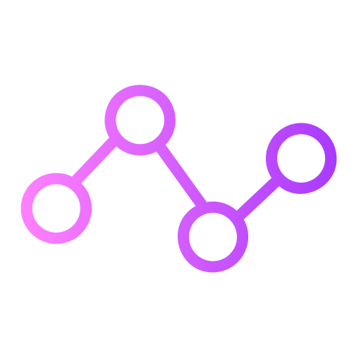 liniendiagramm Generic Gradient icon