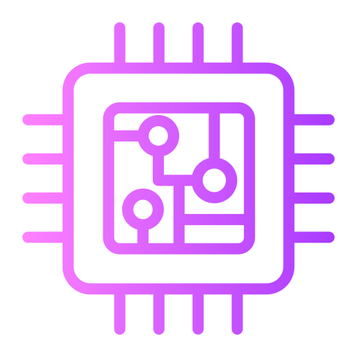 procesador Generic Gradient icono