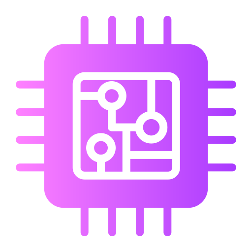 プロセッサー Generic Flat Gradient icon