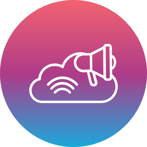 cloud computing Generic Flat Gradient icon