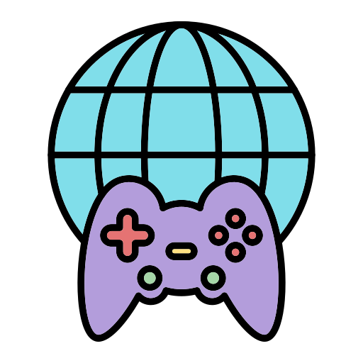 온라인 게임 Generic Outline Color icon
