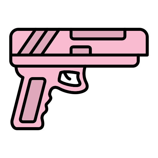 pistolet Generic Outline Color Icône