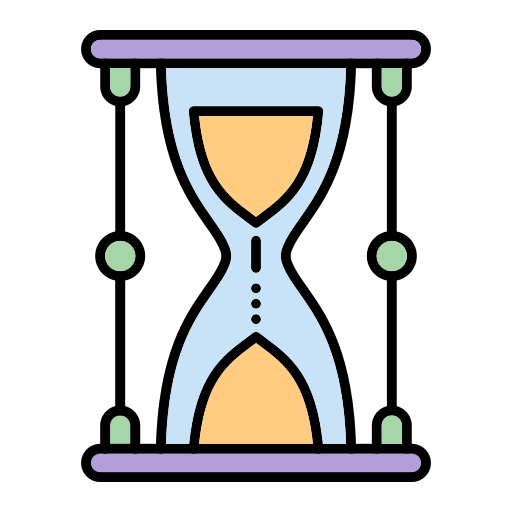 Песочные часы Generic Outline Color иконка