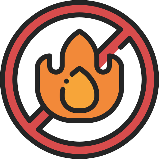 kein feuer Generic Outline Color icon