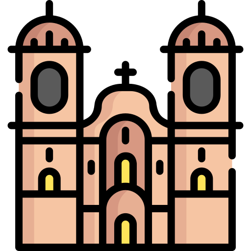 plaza de armas Special Lineal color icono