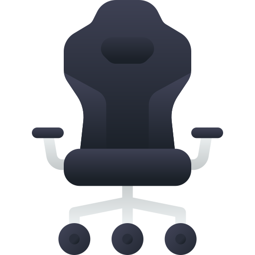gaming stoel Generic Flat Gradient icoon