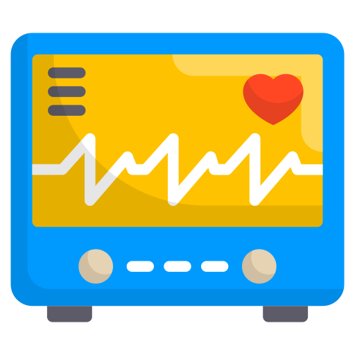 Electrocardiogram Generic Flat icon