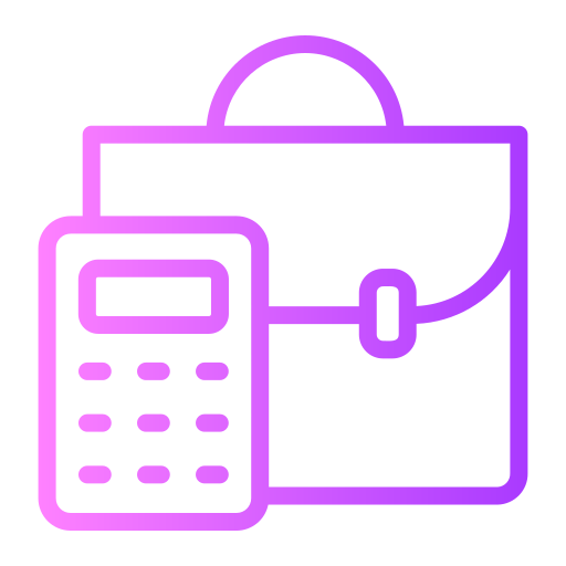 comptabilité Generic Gradient Icône