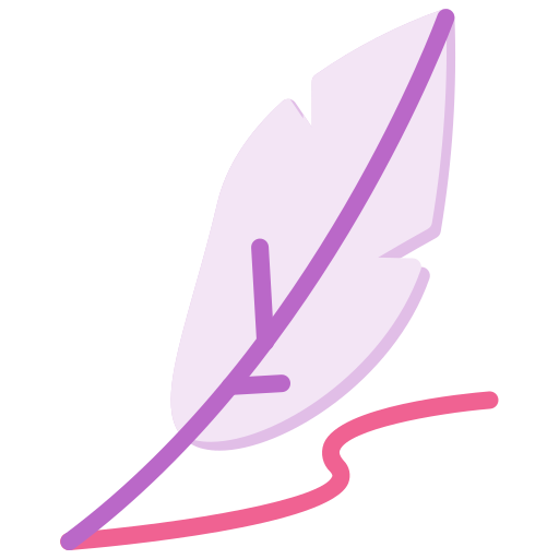 pluma Generic Flat icono