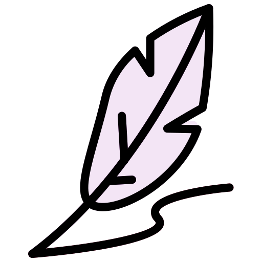 Quill Generic Outline Color icon