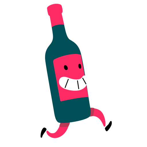 wijnflessen Generic Flat icoon