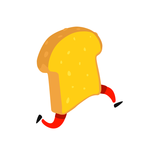 pan y mantequilla Generic Flat icono