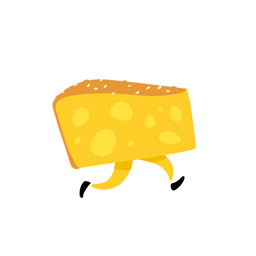 Сырный хлеб Generic Flat иконка
