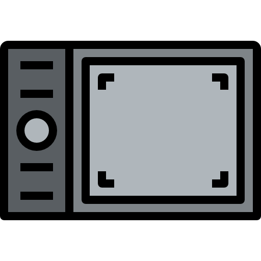 tableta gráfica kank Lineal Color icono