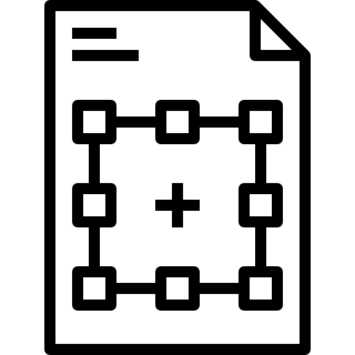그래픽 파일 kank Lineal icon