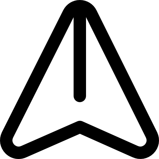 północ Super Basic Omission Outline ikona