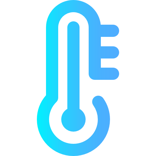 wysoka temperatura Super Basic Omission Gradient ikona