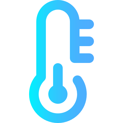 basse température Super Basic Omission Gradient Icône